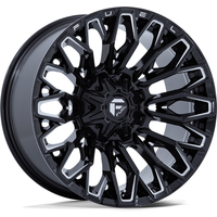 Fuel Wheel FC865 STRIKE Gloss Black Milled