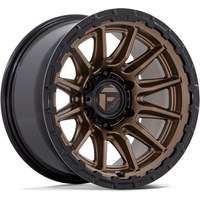 Fuel Wheel FC866 PISTON Matte Bronze W/ Gloss Black Li