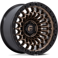 Fuel Wheel FC870 SINISTER Matte Bronze W/ M-blk Lip