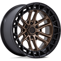 Fuel Wheel FC874 CELSIUS Matte Bronze W/ M-blk Lip