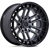 Fuel Wheel FC874 CELSIUS Matte Gunmetal W/ M-blk Lip