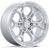 Fuel Wheel FC896 HEATHEN Machined Silver - 20x9