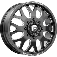 Fuel Forged Wheel FF19 Gloss Black Milled - 24x8.5 - 8x165.1 Bolt Pattern - -240 Offset Rims