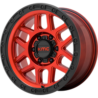 KMC Wheel KM544 MESA Red Black Lip