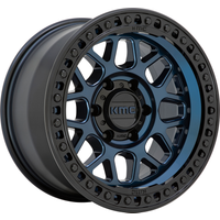 KMC Wheel KM549 GRS Midnight Blue W/ G-black Lip