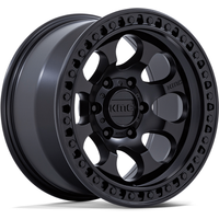 KMC Wheel KM550 RIOT SBL Satin Black