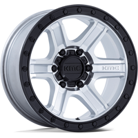 KMC Wheel KM551 OUTRUN Machined W/ Gloss Black Lip