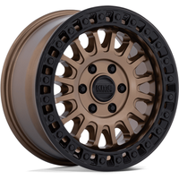 KMC Wheel KM552 IMS Matte Bronze W Gloss Black Lip