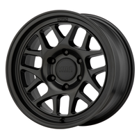 KMC Wheel KM717 BULLY OL Satin Black