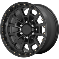 KMC Wheel KM718 SUMMIT Satin Black