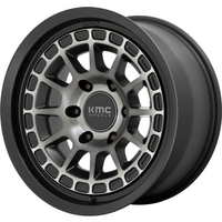 KMC Wheel KM719 CANYON Black Gray Tinted