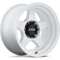 KMC Wheel KM728 LOBO White