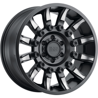 Black Rhino Wheel MISSION Matte Black W/ Machined Tint