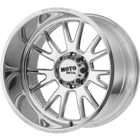 Moto Metal Wheel MO401 Polished - 24x12 - 6x139.7 Bolt Pattern - -44 Offset Rims