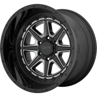 Moto Metal Wheel MO801 PHANTOM Black Gray Tinted - 20x10 - 6x135 Bolt Pattern - -18 Offset Rims