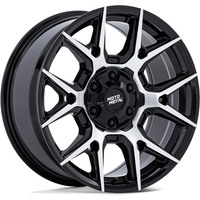 Moto Metal Wheel MO813 MASON Machined Black
