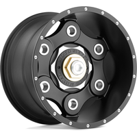 Moto Metal Wheel MO977 LINK Satin Black
