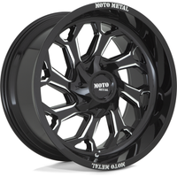 Moto Metal Wheel MO999 Gloss Black Milled - 20x10