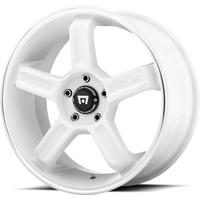 Motegi Racing Wheel MR122 White W/ Machined Lip Groove