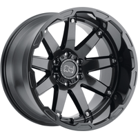 Black Rhino Wheel OCEANO Gloss Gun Black W/ Ss Bolts - 20x9.5