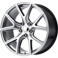 Performance Replicas Wheel PR181 Hyper Silver Machined
