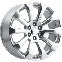 Performance Replicas Wheel PR204 Polished W/ Clear Coat - 22x9 - 6x139.7 Bolt Pattern - 28 Offset Rims