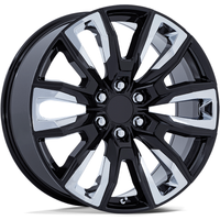 Performance Replicas Wheel PR225 Gloss Black W/ Accents