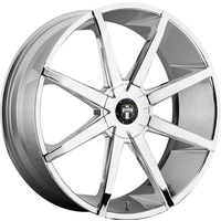 Dub Wheel S111 PUSH Chrome - 24x9.5 - 6x135 Bolt Pattern - 25 Offset Rims