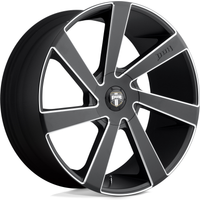 Dub Wheel S133 DIRECTA Black Milled - 22x9.5 - 5x115 Bolt Pattern - 15 Offset Rims