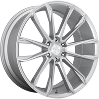 Dub Wheel S248 CLOUT Silver - 24x10 - 6x139.7 Bolt Pattern - 30 Offset Rims