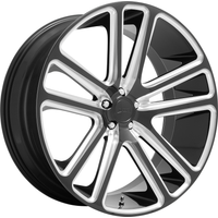 Dub Wheel S255 FLEX Gloss Black Milled