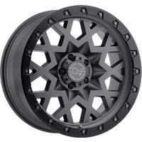 Black Rhino Wheel SPROCKET Gunmetal w Black - 20x9.5 - 5x127 Bolt Pattern - -18 Offset Rims