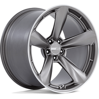 American Racing Wheel TTF Matte Anthracite W/ Machined L