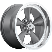 US Mag Wheel U102 STANDARD Matte Gunmetal - 18x8 - 5x127 Bolt Pattern - 1 Offset Rims