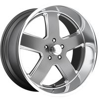US Mag Wheel U118 HUSTLER Matte Gunmetal