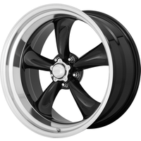 American Racing Wheel VN315 TORQ THRUST II 1 PC Black - 22x11