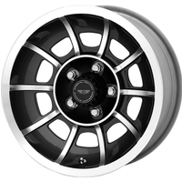 American Racing Wheel VN47 VECTOR Machined Black