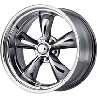 American Racing Wheel VN815 TORQ THRUST II 1 PC Chrome PVD - 17x7 - 5x114.3 Bolt Pattern - 0 Offset Rims