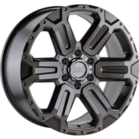 Black Rhino Wheel WANAKA M-gunmetal W/ Brushed Face