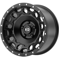 XD Series Wheel XD129 HOLESHOT Satin Black - 17x8.5