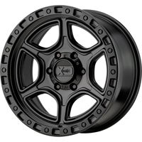 XD Series Wheel XD139 PORTAL Satin Black - 18x8.5 - 6x139.7 Bolt Pattern - 0 Offset Rims