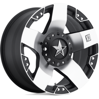 XD Series Wheel XD775 ROCKSTAR Machined Face W/ Blk Windows