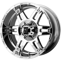 XD Series Wheel XD797 SPY Chrome - 17x8 - 8x180 Bolt Pattern - 18 Offset Rims