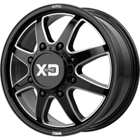 XD Series Wheel XD845 PIKE DUALLY Black Milled