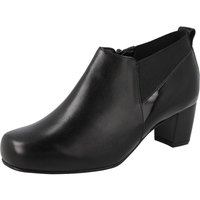 Womens Wide Fit Dress Heel Demi-Boots - Carrie