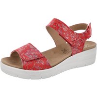 Womens Wide Fit Wedge Heel Sandal - Firecracker