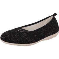 Womens Wide Fit Canvas Ballet Pumps - Foxtail