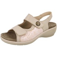 Womens Wide Fit Stretch Panel Sandals - Watford