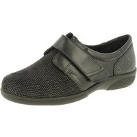Womens Wide Fit Easy Access Stretch Flat Shoes - Firecrest