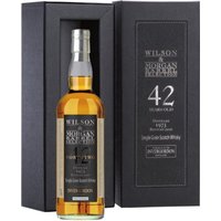 Whisky Single Grain Invergordon 42 anni distillato 1973 imbottigliato 2016 Astucciato - Wilson & Morgan